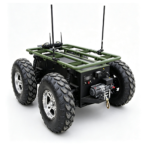 농업용 휠 섀시 4WD 플랫폼
